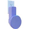 Sintron Supporto da Parete per Echᴏ Pop, Supporto per Altoparlante Intelligente, Staffa Salvaspazio per Presa, Nessuna Vite o Foratura, Gestione Cavi Integrata, Compatibile con Google Nest (Lavanda)