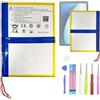 Aousavo 32100140 - Batteria di ricambio compatibile con Blackview Tab8 Tablet con Free Toolkit