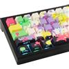 JakeTsai Keycap, 131 tasti Double Shot Keycaps Incisione laterale Trasparente PBT Keycap Set Cherry Profilo Retroilluminato Keycap per Cherry MX Switch Tastiera Meccanica