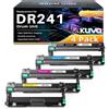 Kuva DR-241CL DR241 Tamburo compatibile per Brother DR241CL per MFC-9332CDW Brother DCP-9022CDW MFC-9142CDN HL-3142CW HL-3152CDW HL-3150CDW HL-3140CW MFC 9332CDW (4 pezzi)