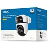 Tapo C545D 2K 3MP Fotocamera Esterna a Doppio Obiettivo, Fotocamera di Sicurezza con Tracciamento Intelligente, Fotocamera Esterna Smart AI, CCTV, Visione Notturna, IP66, Audio Bidirezionale, Nessun