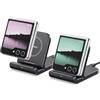 SwanScout Caricatore Wireless per Samsung Z Flip 7 (pacchetto da 2), caricabatterie pieghevole per Galaxy Z Flip 7 FE/6/5/4, stazione di ricarica per la Z Flip/Moto Razr 50, SwanScout 501S (senza adattatore)