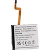 CHUNCAIL Batteria compatibile per iPod Classic 6.7, 3,7 V 2000 mAh 7,4 Wh batteria ai polimeri di litio