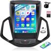 CAMECHO [8-Core 4+64G] Android 15 Carplay Autoradio per Ford EcoSport (2013-2017), Nav Wireless Carplay DSP, schermo da 9,7'' Stereo Android Auto Bluetooth 5.0 RDS/FM WiFi Mirror Link + Telecamera