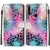 SIENIANLINE Custodia in Pelle Flip Premium per Huawei P Smart Z / Y9 Prime 2019 / Enjoy 10 Plus / Honor 9X / 9X Pro