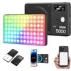 GODOX MA5R Magnetic Full Colour RGB Video Light Light 1800K-10000K 14 Pre-Programmed Effects LED Light Photo for Selfie DSLR Camera (nero)
