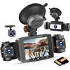 Hikity 2.4 1080P WiFi Dashcam 4 Dashcam con DVR G-Sensore Scheda TF 64G