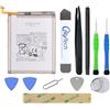 OnlyTech Kit di riparazione batteria per Samsung Galaxy A22 4G SM-A225F, Galaxy A31 SM-A315F e Galaxy A32 4G SM-A325F - 5000mAh - con 10 strumenti e adesivi