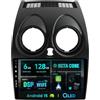 SXAUTO [6GB+128GB] Android 14 IPS Autoradio Per Ni-ssan Qashqai J10 (2006-2015) - Senza fili Carplay & Android Auto - Camera + MIC - DSP DAB Fast-boot BT 4G Volante WiFi 360-Camera - 2 Din 9 Pollici
