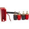 tomzz Audio 7003-006 Adattatore radio sistema attivo compatibile con Audi mini-ISO spina 20-pin a cinch 4 canali con spina cinch verg. remota