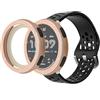 GIOPUEY Stile della Lunetta per Amazfit Active 2, Bezel Styling Ring Acciaio Inossidabile Anello della Lunetta, Anello Protettivo in Metallo in Lega di Alluminio - Rosegold