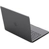 PETERONG Custodia Rigida Compatibile Con MacBook Pro 16 (2021-2023) M1/M2/M3 Pro/Max, Cover Protettiva Ultra Sottile in Plastica (Nero)