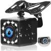 OiLiehu Telecamera Retromarcia Auto Visione Notturna IP68 Impermeabile 170° Grandangolare 12 LED