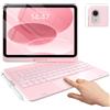 typecase Custodia per iPad Touch di 10a generazione con tastiera (11,9 pollici, 2022) e iPad A16 (11a generazione, 2025), girevole a 360°, retroilluminazione a 11 colori, trackpad multi-touch, sottile