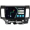 MISONDA MSD 10.1 Pollice Autoradio Per Mitsubishi Lancer (2010-2016) | Android 14 GPS Navigation Radio | Carplay Android Auto Volant Dual Band WiFi DSP DAB Bluetooth Mirror link | Telecamera | 2 Din
