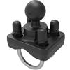 RAM MOUNTS COMPONENTE RAM-MOUNT A DOPPIA VITE A U RAM-B-235U PER FISSAGGIO A DOPPIA PRESA