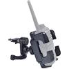 UAYESOK Yaesu Supporto radio per veicolo Rotate Walkie Talkie Mount Bracket compatibile con Motorola Baofeng Kenwood Icom Midland Retevis Portatile per Auto SUV