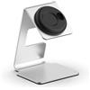 KUTEWEU Supporto per Garmin Vivoactiv 5/Garmin Venu 3S, Supporto Orologio in Metallo Stazioni di Ricarica Dock Notturno Stand Dock Gestione Cavi per Garmin Epix Pro/Garmin Venu 3/instinct 2X (Argent)