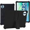 YHFZR Custodia Cover per Teclast P50 11 Pollici, Ultra Leggero Protettiva Cover in Silicone con Supporto per Bambini per Teclast P50/P50S 11 Pollici, Nero