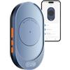 Vaydeer M4 Utra Mouse Mover con app, dispositivo jiggler mouse non rilevabile con telecomando e funzione timer, simulazione di movimento del mouse senza driver per risveglio al computer, blu cielo