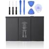 Acxilexy Batteria A1389 Compatibile con iPad 3 4 A1389 A1416 A1430 A1403 A1458 A1459 A1460 616-0586 616-0593 616-0604 969TA103H 969TA110H 3,7 V 11560 mAh