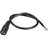 sourcing map Sourcingmap, 2 connettori femmina a treccia da 4,0 mm x 1,7 mm, 3 A, 22 AWG, 30 cm