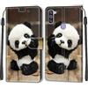 TOMYOU Cover per Samsung Galaxy A11, panda rosso