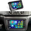 Fuluku 4+64GB Android 15 Autoradio per VW Golf 5 6 Passat Polo Tiguan Touran Caddy Skoda SEAT Wireless Carplay Android Auto, 7'' IPS Touch Screen Radio Bluetooth 5.0, GPS, Telecamera posteriore, FM RDS