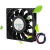 Tonysa SHLF1224KBE-36 Ventola DC 24V 1.14A, 120mm, Dispositivo di Raffreddamento con Doppio Cuscinetto a Sfera compatibile con FFB1224EH