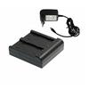 HangTon Caricabatterie BC-30D per Trimble 54344 XB-2 5700 5800 R6 R7 R8 GPS GNSS ricevitore TSC1 2-Bay