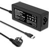 Muybienz Caricatore Chromebook 45W USB C Laptop Caricatore di ricambio per HP Chromebook Lenovo Yoga Thinkpad Acer Dell Latitude Asus Samsung Google Pixel Huawei Matebook e altri tablet e telefoni di tipo C
