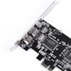 Akozon Scheda PCI-Express, controller PCI-E FireWire 1394a IEEE 1394 con cavo Firewire Cavo controller 800Mbps - 1394-1995 per bus seriale ad alte prestazioni