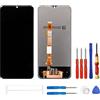 swark Display LCD da 6,58 di ricambio per Vivo Y33s 4G V2109/Y76 5G V2124 schermo touch screen Digitizer Assembly vetro con kit di strumenti di riparazione aggiornato, nero