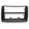 BSSTORE Mascherina 2ISO Adattatore Autoradio Cornice Stereo per Panda (169) dal 2003 al 2011 con Kit Fissaggio - Grigio