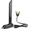 RaitWahl Antenna WiFi 6E 12dBi a 3 bande per router scheda madre da gioco ASUS ROG/Maximus/GIGABYTE/MSI 2.4GHz 5GHz 6GHz base magnetica pieghevole Omni Antenna per Wi-Fi 6/6E AX AXE Router PC Bluetooth