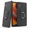 MaiJin LuluMain Compatibile con Xiaomi Mi Mix 2S Cover, Custodia Armor Anello Cavalletto (Funziona con Il Supporto Magnetico per Auto) Case Paraurti per Xiaomi Mi Mix 2S (Nero)