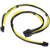 Honfitat Doppia Mini 6 Pin A 8 Pin Maschio Pci-E Cavo Di Alimentazione Per Mac Pro Scheda Video
