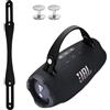 TheJuns Cinghia Manico Rimovibile in Silicone per JBL Xtreme 2/Xtreme 3/Xtreme 4/Xtreme 5 Altoparlante Bluetooth Portatile, Cinghia Antiscivolo da Viaggio all'Aperto, Accessori di Ricambio