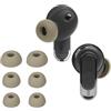 kwmobile 6x Auricolari di ricambio compatibile con JBL Tour Pro 2 Gommini sostitutivi in Silicone - 3 Misure - beige