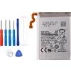 Vvsialeek EB-BF711ABY - Batteria di ricambio per Samsung Galaxy Z Flip 3 5G (F711B) con kit di strumenti 0 (2300 mAh).
