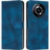 FERLAN Cover per Oppo Realme 11 Pro/11 Pro+ Pelle Premium Portafoglio Protezione Wallet Libro Flip Case Magnetica Supporto Custodia per Oppo Realme 11 Pro/11 Pro+ - Blu