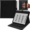 GOVTVA Custodia con doppio supporto per tablet Onyx Boox Go 7 / Boox Tablet Go Color 7 (Gen II/Gen I 2025/2024)/Boox Page Cover con Auto Sleep&Wake/Doppia Cinghia da Polso/Chiusura Magnetica (nero)