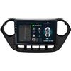 MISONDA Autoradio 2 Din 9 pollici IPS Android 14 per Hyundai i10 (2013-2017) con Navi GPS Bluetooth Supporto DAB |USB |Carplay | Android Auto | WLAN | 4G | MirrorLink | RDS | USB | 2G + 32G
