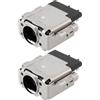 VGOL 2 connettori per porta di ricarica jack CC compatibile con ASUS compatibile con modelli Vivobook 16 X1605EA X1605PA X1605VA X1605VAP X1605ZA