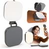 Raytex RAYGARD Luce Selfie per Telefono Magnetica Luce Foto con Specchio Cosmetico | 2900K-7000K 3 Temperature di Colore CRI95+ Portatile LED Luce per Video per Fotografia, TikTok, Vlog