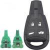 onetop1 Guscio Chiave auto a distanza per SAAB 93 95 9-3 9-5 WF LTQSAAM433TX 434Mhz | Chip ID46 , 4 pulsanti , Controllo remoto telecomando radiocomando portachiavi Smart Remote Car Key Fob