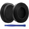 BUTIAO Cuscinetti auricolari di ricambio in gel refrigerante per cuffie Razer, colore nero