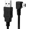 chenyang USB 2.0 a Mini USB Cavo di prolunga dati ad angolo retto da 90 gradi per tablet cellulare 0,5 M