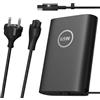 CNIMSSN Cavo di ricarica portatile 65 W USB C alimentatore di rete per Dell Latitude 5490 5410 5420 5520 5285 3520 5290 5179 7490 7420 7410 7370 7275 7280 Xps 13 126 0 937 0 Chromebook