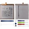 Duotipa Batteria di ricambio EB-BS901ABY compatibile con Samsung Galaxy S22 5G SM-S901B con kit di attrezzi di riparazione